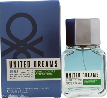 Benetton United Dreams Men Go Far Eau de Toilette 60ml Spray