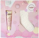 Style & Grace Bubble Boutique Sock Gift Set 50ml Foot Lotion + 1 Pair Of Socks - Eco Packaging