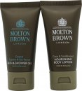 Molton Brown Gift Set 30ml Coastal Cypress & Sea Fennel Body Wash + 30ml Ylang-Ylang Body Lotion