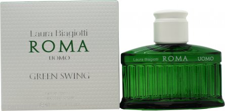 laura biagiotti roma uomo green swing woda toaletowa 40 ml   