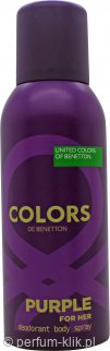 benetton colors de benetton purple spray do ciała 150 ml   