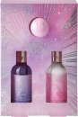 Style & Grace Glitz & Glam Mini Treats Gift Set 3.4oz (100ml) Body Wash + 3.4oz (100ml) Body Lotion + 50g Bath Fizzer