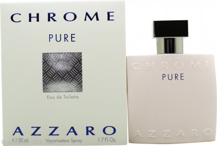 Azzaro Chrome Pure Eau de Toilette 1.7oz (50ml) Spray