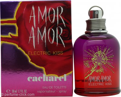 Cacharel Amor Amor Electric Kiss Eau De Toilette 1.7oz (50ml) Spray