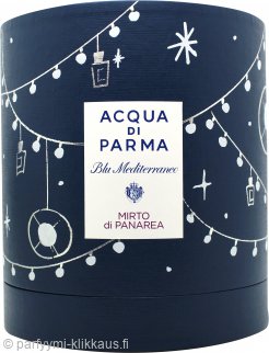 Acqua Di Parma Blu Mediterraneo Mirto Di Panarea Set EDT 75ML + Shower Gel  40ML + Body Lotion 50ML - The Swiss Gallery