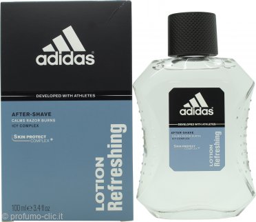 Adidas Soothing Aftershave Pour Homme Lozione 100ml