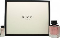 Gucci Flora Gorgeous Gardenia Gift Set 50ml Eau De Toilette + 5ml Eau De Toilette