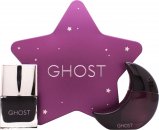 Ghost Deep Night Gift Set 10ml EDT + 10ml Nail Polish - Black