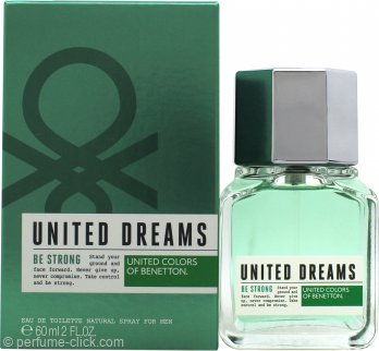 Benetton United Dreams Men Be Strong Eau de Toilette 2.0oz (60ml) Spray