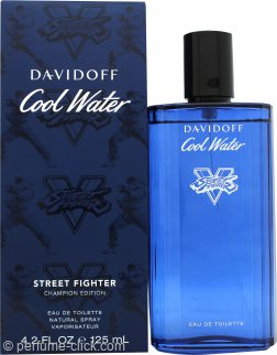 Davidoff Cool Water Street Fighter Champion Summer Edition For Him Eau de Toilette 4.2oz (125ml) Spray