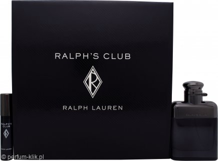 ralph lauren ralph's club woda perfumowana 50 ml   zestaw