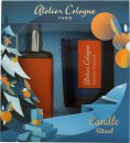 Atelier Cologne Orange Sanguine Gift Set 1.0oz (30ml) Cologne Absolue (Pure Perfume) + 70g Candle