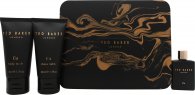 Ted Baker Cu Gift Set 12.5ml EDT + 50ml Body Wash + 50ml Aftershave Balm