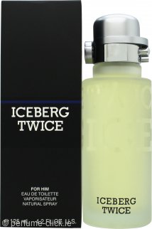 de Spray 125ml Eau Twice Toilette Pour Iceberg Homme