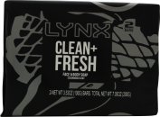 Lynx (Axe) Clean And Fresh Face And Body Zeep Twin 100g