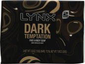 Lynx (Axe) Dark Temptation Face And Body Seife Twin 100 g
