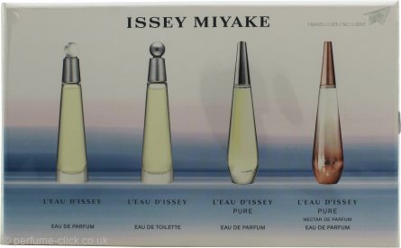 Issey Miyake L'Eau d'Issey Miniature Gift Set 3.5ml L'eau D'issey Nectar Pure EDP + 3.5ml L'eau D'issey Pure EDP + 3.5ml L'eau D'issey EDP + 3.5ml L'eau D'issey EDT