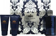 Dolce & Gabbana K Gift Set 100ml EDP + 50ml After Shave Balm + 50ml Shower Gel