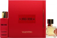 Valentino Voce Viva Gift Set 1.7oz (50ml) EDP + 3.4oz (100ml) Body Lotion