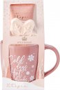 Style & Grace Utopia Mug Gift Set 70ml Body Lotion + 50g Bath Fizzer + Ceramic Mug