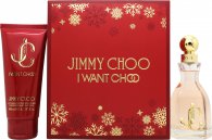 Jimmy Choo I Want Choo Geschenkset 60 ml EDP + 100 ml Körperlotion