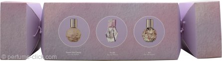 Ariana Grande Miniatures Gift Set 0.3oz (7.5ml) Sweet Like Candy EDP + 0.3oz (7.5ml) Ari EDP + 0.2oz (6.5ml) R.E.M EDP