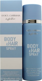 Dolce & Gabbana Light Blue Body & Hair Fragrance Spray 100ml