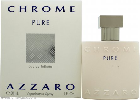 Azzaro Chrome Pure Eau De Toilette 1.0oz (30ml) Spray