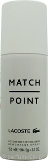 lacoste match point dezodorant w sprayu 150 ml   