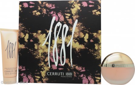 Cerruti 1881 Pour Femme Gift Set 50ml EDT + 75ml Body Lotion