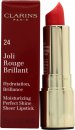 Clarins Joli Rouge Brilliant Perfect Shine Sheer Lipstick 3.5g - 24 Watermelon