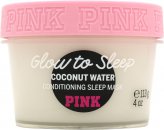 Victoria's Secret Pink Glow To Sleep Coconut Water Conditioning Sleep Ansiktsmask 135ml