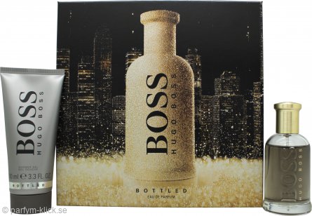 Hugo Boss 100ml Presentset Bottled EDP 50ml de + Parfum Boss Duschgel Eau