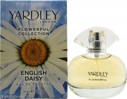 Yardley Flowerful Collection English Daisy Eau De Toilette 50ml Spray