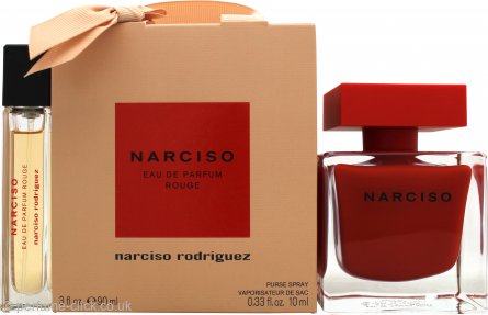 Narciso Rodriguez Narciso Rouge Gift Set 90ml EDP + 10ml EDP Purse Spray