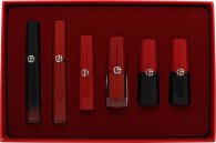 Giorgio Armani Red Lip Collector's Limited Edition Gift Set - Shade 400, 6 Pieces