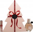 Viktor & Rolf FlowerBomb Christmas Edition Gift Set 1.7oz (50ml) EDP + 5g Lipstick