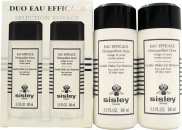 Sisley Eau Efficace Gift Set 2 x 3.4oz (100ml) Gentle Make-Up Remover