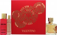 Valentino Voce Viva Gift Set 100ml EDP + 15ml EDP + 100ml Body Lotion