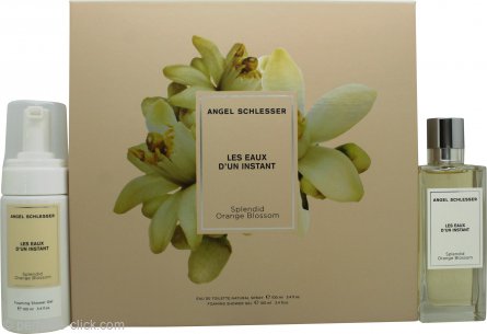 Angel Schlesser Splendid Orange Blossom Gift Set 3.4oz (100ml) EDT + 3.4oz (100ml) Shower Gel