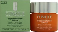Clinique Superdefense Fatigue + 1st Signs Of Age Multi-Correcting Cream SPF25 50ml - Very Dry to Dry Combination Skin