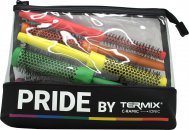 Termix C-Ramic Colours Pride Brushes + Toiletry Bag - 7 Pieces