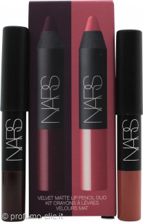 NARS Cosmetics Velvet Matte Lip Pencil Duo 1.8g Bleu + 1.8g Intriguing