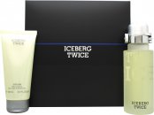 Iceberg Twice Pour Homme Gift Set 125ml EDT + 100ml Shower Gel