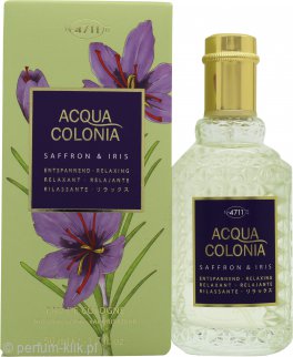 4711 acqua colonia saffron & iris woda kolońska 50 ml   