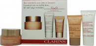 Clarins Extra Firming Gavesæt 50ml Extra Firming Dagcreme + 30ml Gentle Foaming Cleanser + 15ml Extra Firming Natcreme