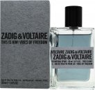 Zadig & Voltaire This is Him! Vibes of Freedom Eau de Toilette 50ml Spray