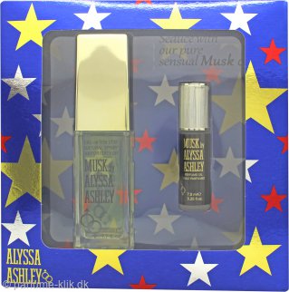 Alyssa Ashley Musk Øjenmaske 50ml EDT + 7.5ml Perfume Oil