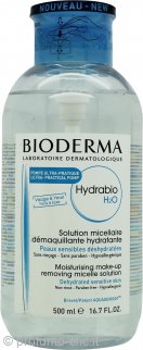 Bioderma Hydrabio H2O Hydrating Micelle Solution with Reverse Pump 500ml