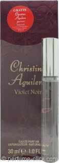 Christina Aguilera Violet Noir Gift Set 1.0oz (30ml) EDP Spray + 0.3oz (10ml) EDP Rollerball